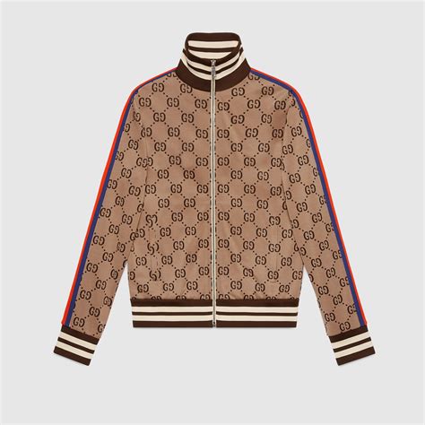 GUCCI/Jacket/M/Cotton/Red/Allover pattern/496919